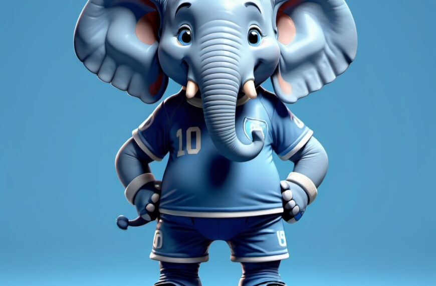 Blue Footballer #01