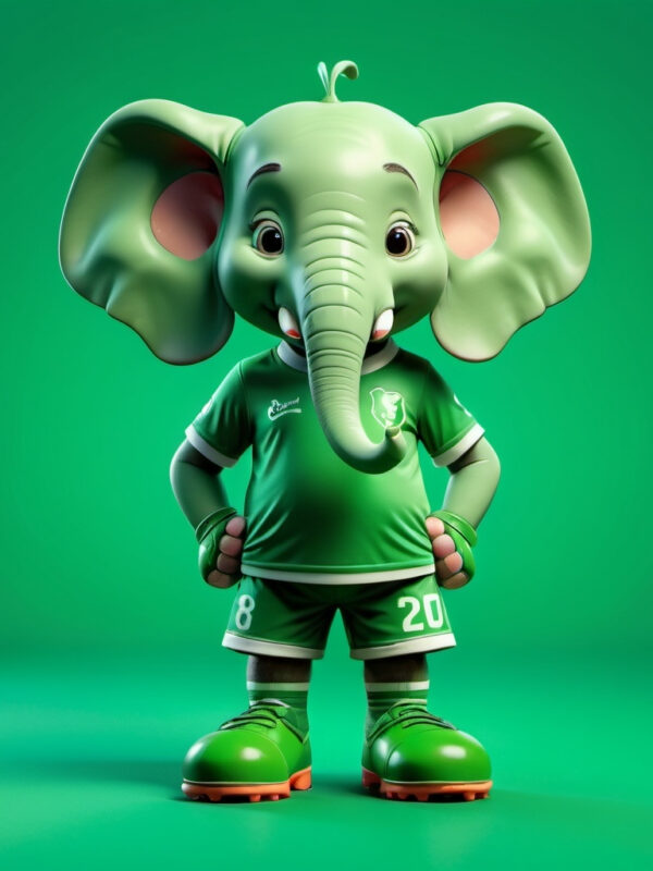 Green Footballer #01