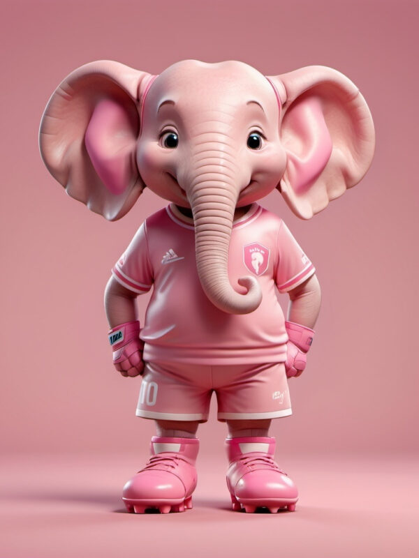 Pink Footballer #01