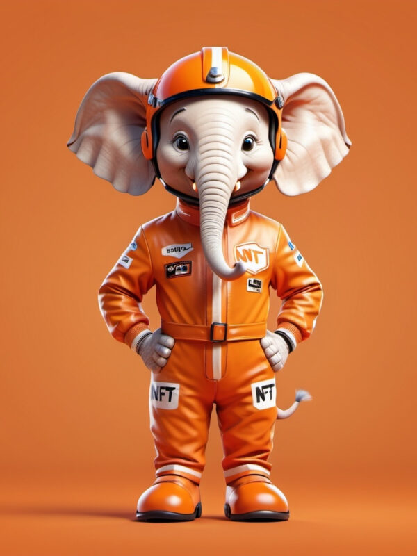 Orange Racing Driver #01