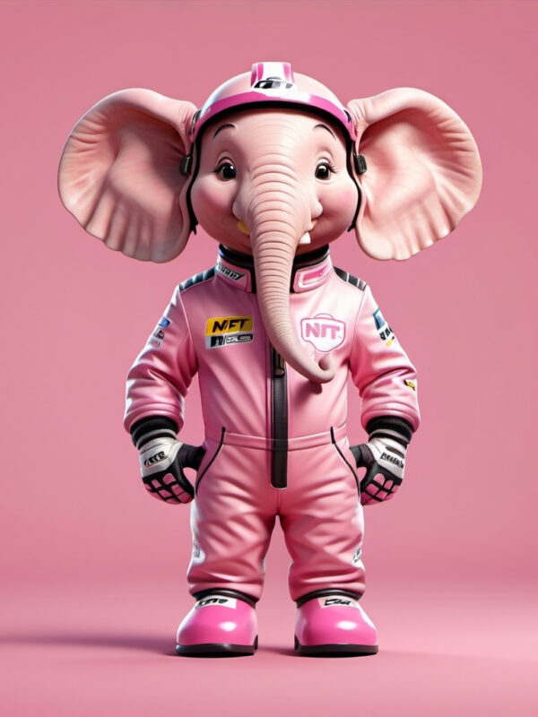 Pink Racing Driver #01