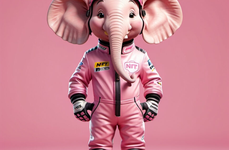 Pink Racing Driver